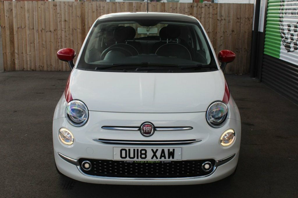 Fiat 500 1.2L Lounge OU18XAW White #2
