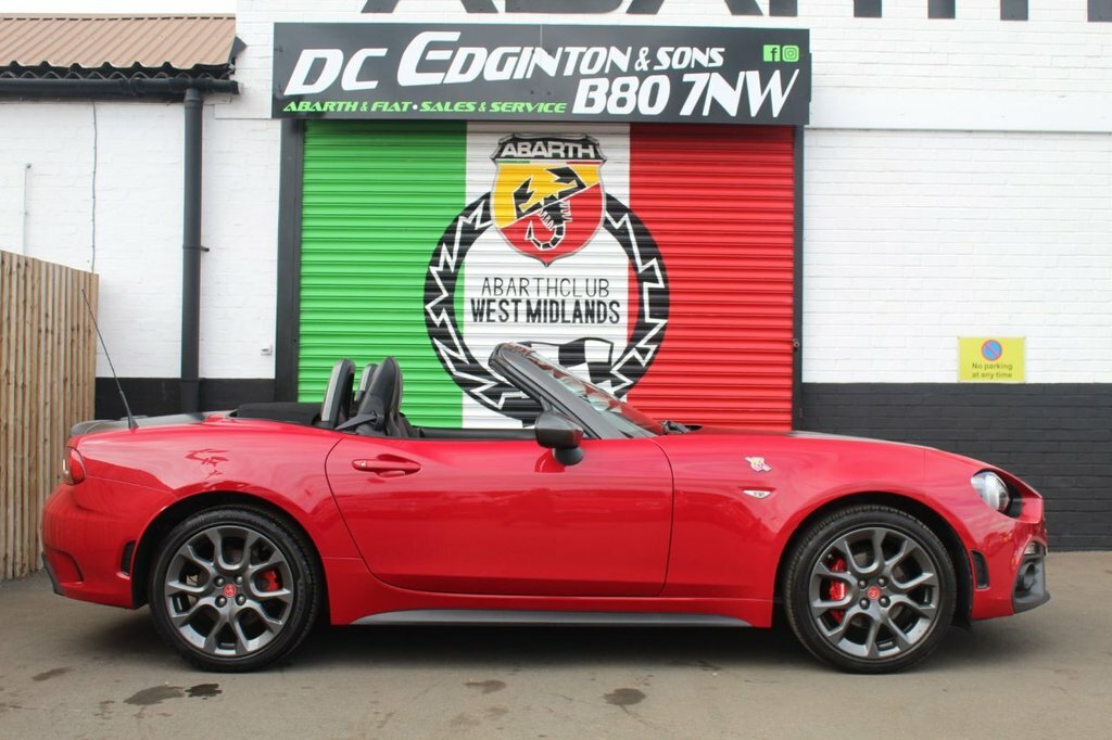 Abarth 124 Spider 1.4 Multiair Convertible Euro 6 Grey #7