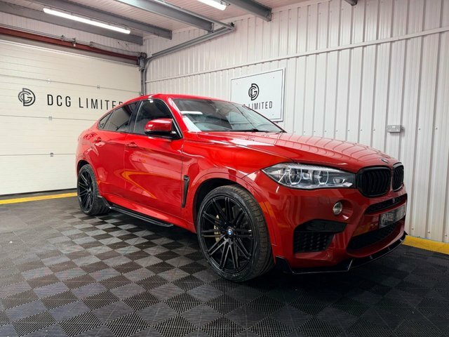 BMW X6 M Biturbo V8 Suv Red #4