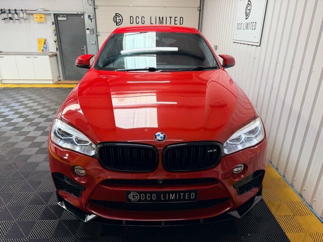 BMW X6 M Biturbo V8 Suv Red #3
