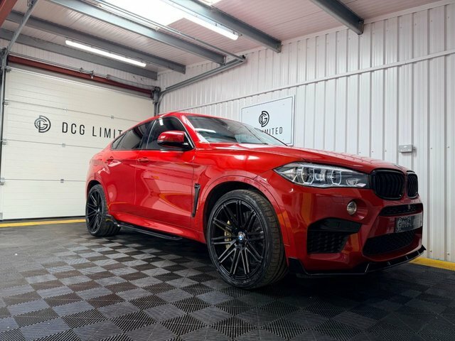 BMW X6 M Biturbo V8 Suv Red