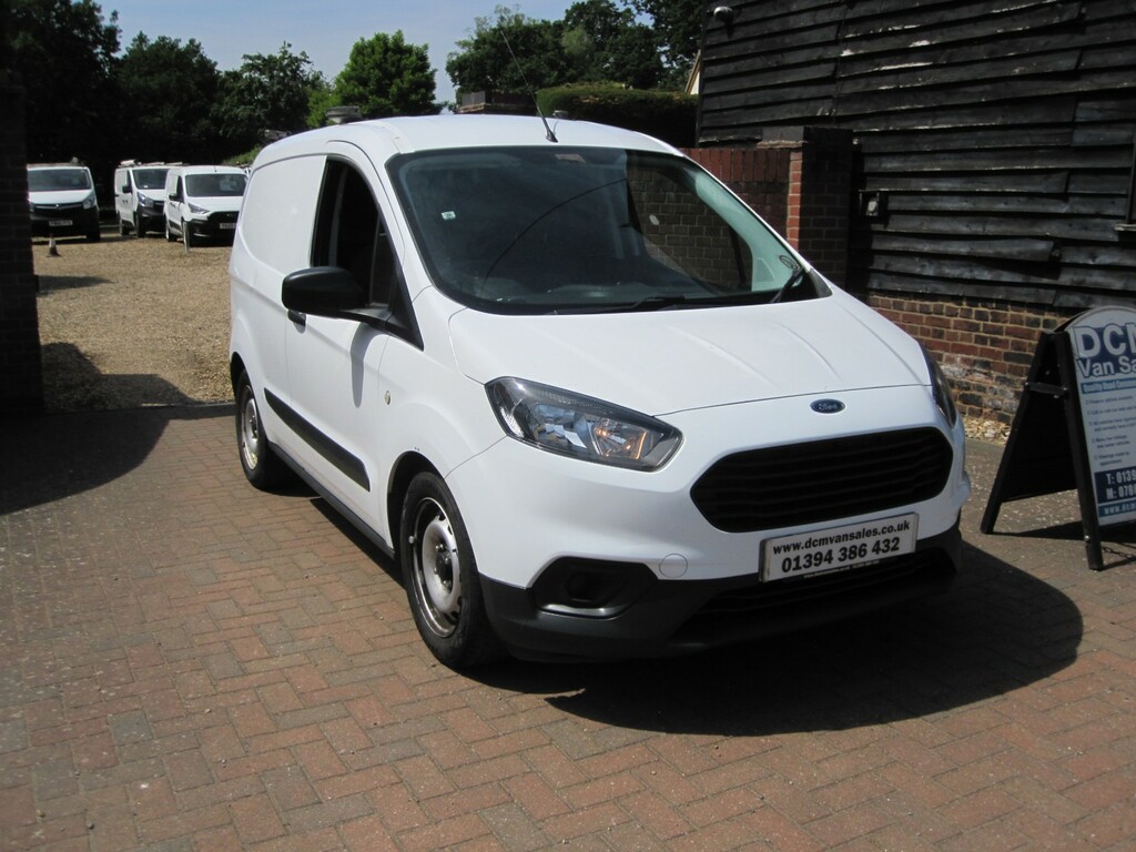 Ford Transit Courier 1.5 Tdci 2019 White #3