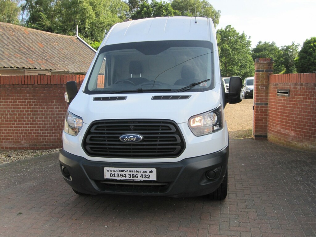 Ford Transit Custom 2.0 350 Ecoblue 2018 LB67UPK White #2