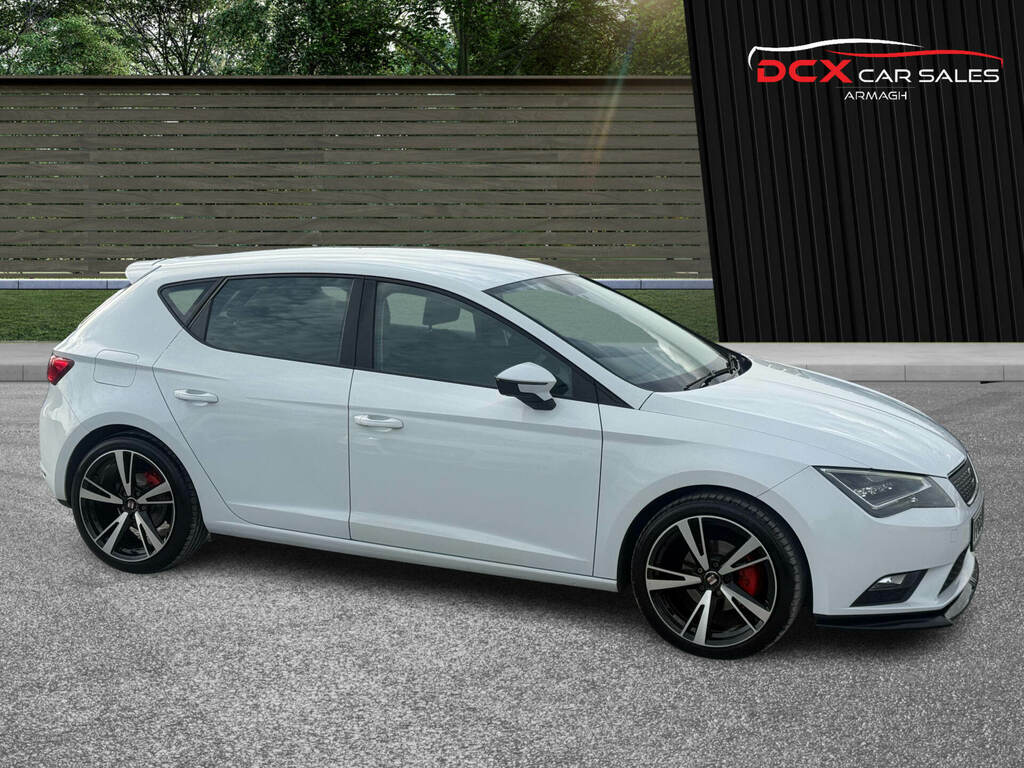 Seat Leon 1.6 Tdi Ecomotive Se Technology Pack FP66UGZ White #3