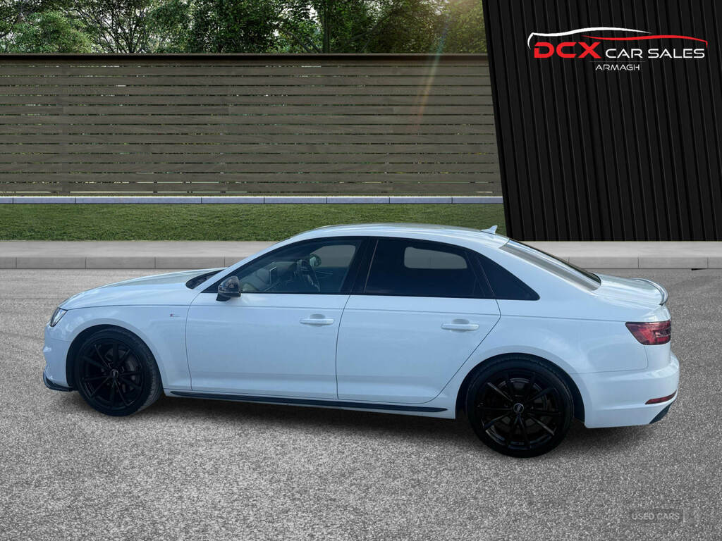 Audi A4 2.0 Tdi 190 Quattro Black Edition S Tronic White