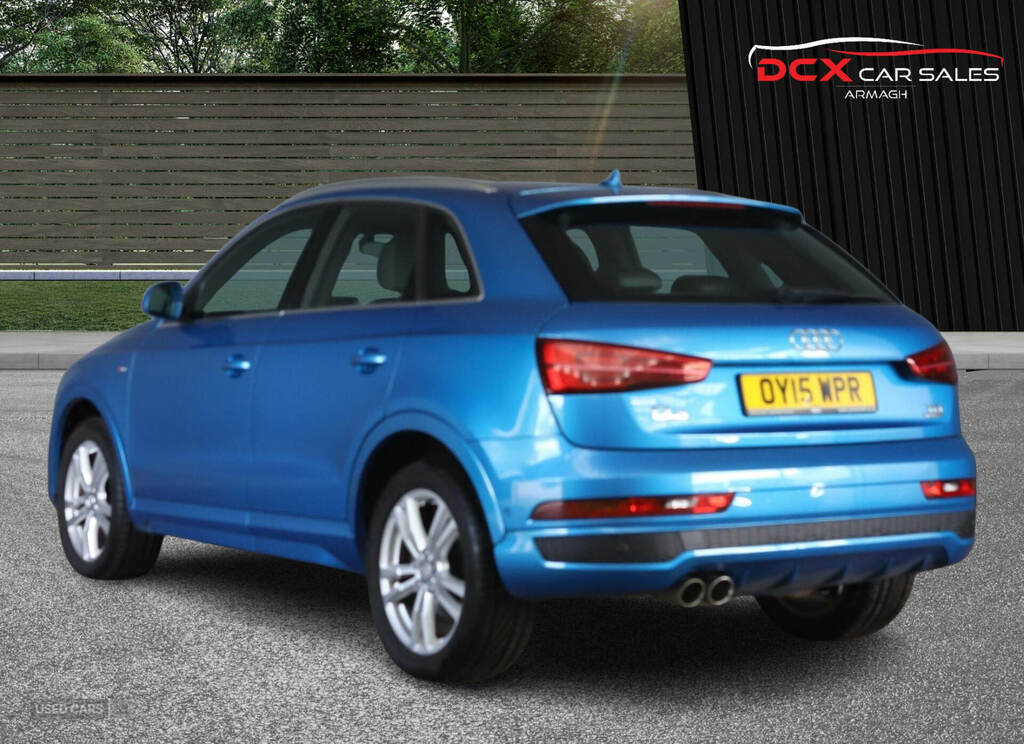 Audi Q3 2.0 Tdi 184 Quattro S Line Blue #3