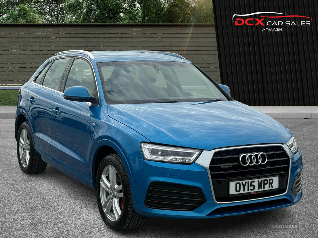 Audi Q3 2.0 Tdi 184 Quattro S Line Blue