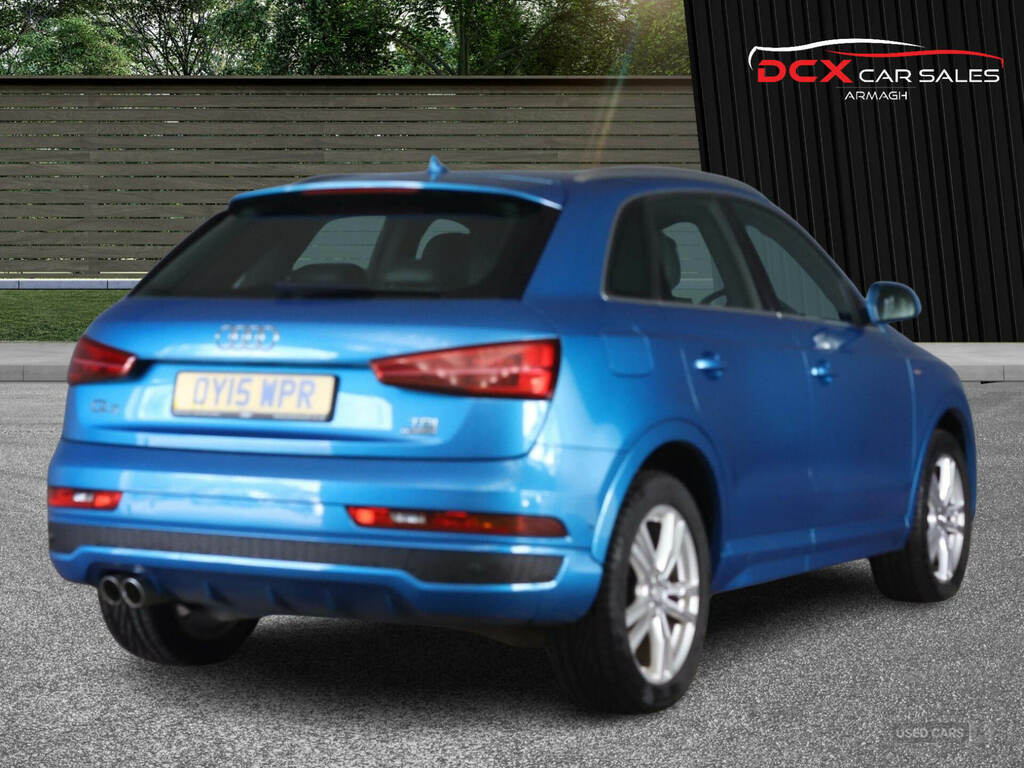 Audi Q3 2.0 Tdi 184 Quattro S Line Blue #4