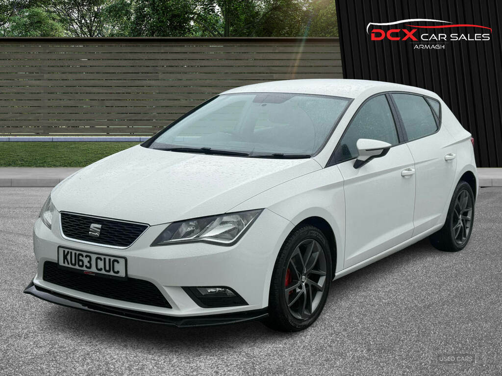 Seat Leon 1.6 Tdi Se White #2