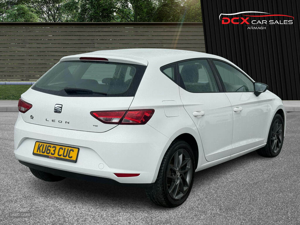 Seat Leon 1.6 Tdi Se White #6