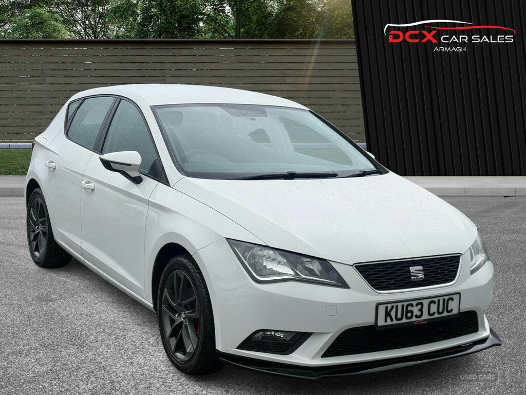 Seat Leon 1.6 Tdi Se White #4