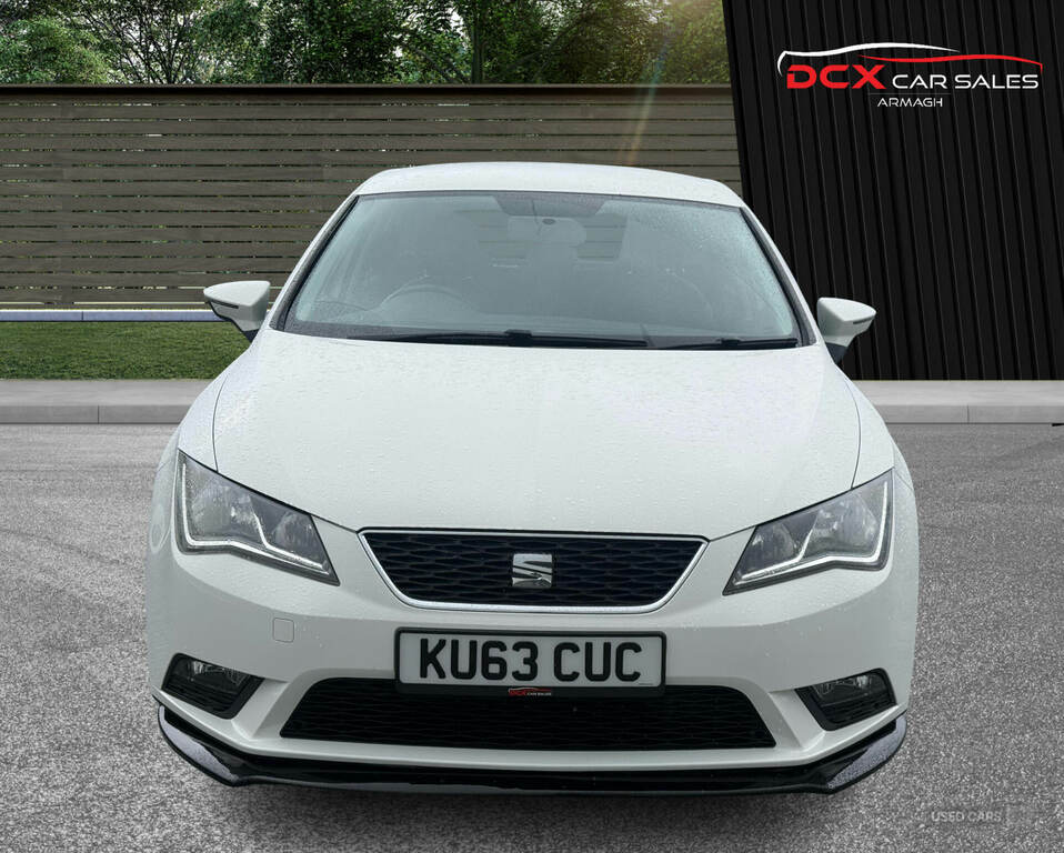 Seat Leon 1.6 Tdi Se White #3