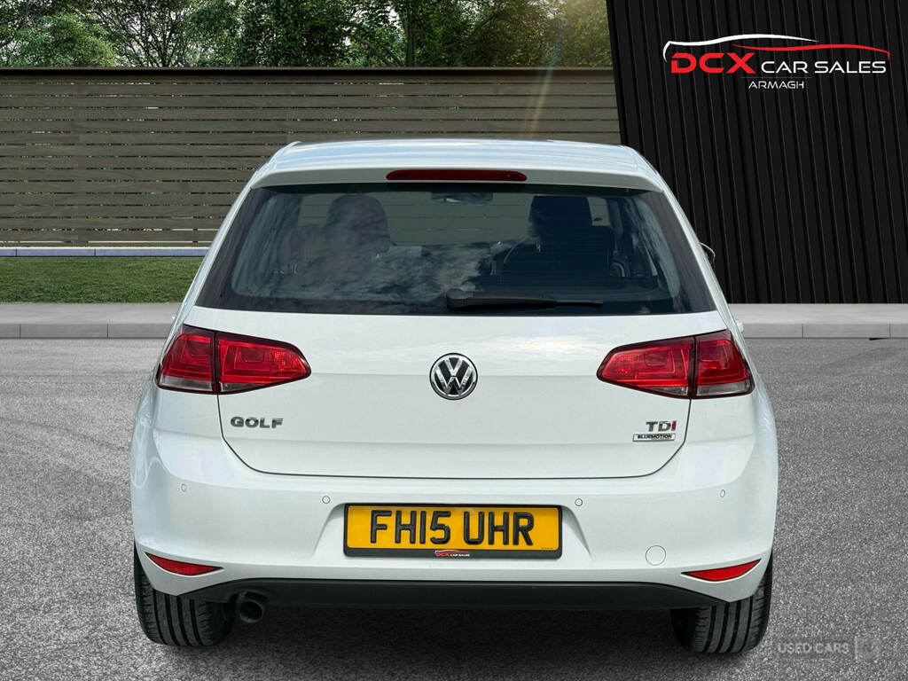 Volkswagen Golf 1.6 Tdi 105 Match White #5