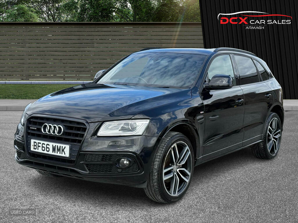 Audi Q5 2.0 Tdi 190 Quattro S Line Pls Spl Ed S Tron Black #4