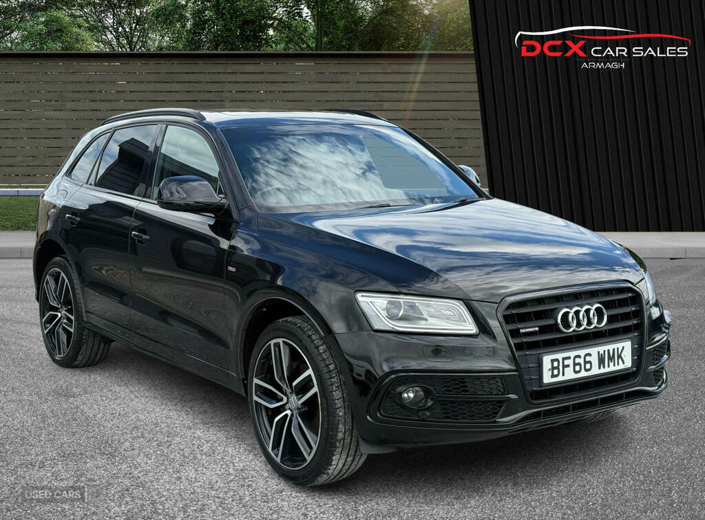 Audi Q5 2.0 Tdi 190 Quattro S Line Pls Spl Ed S Tron Black #6