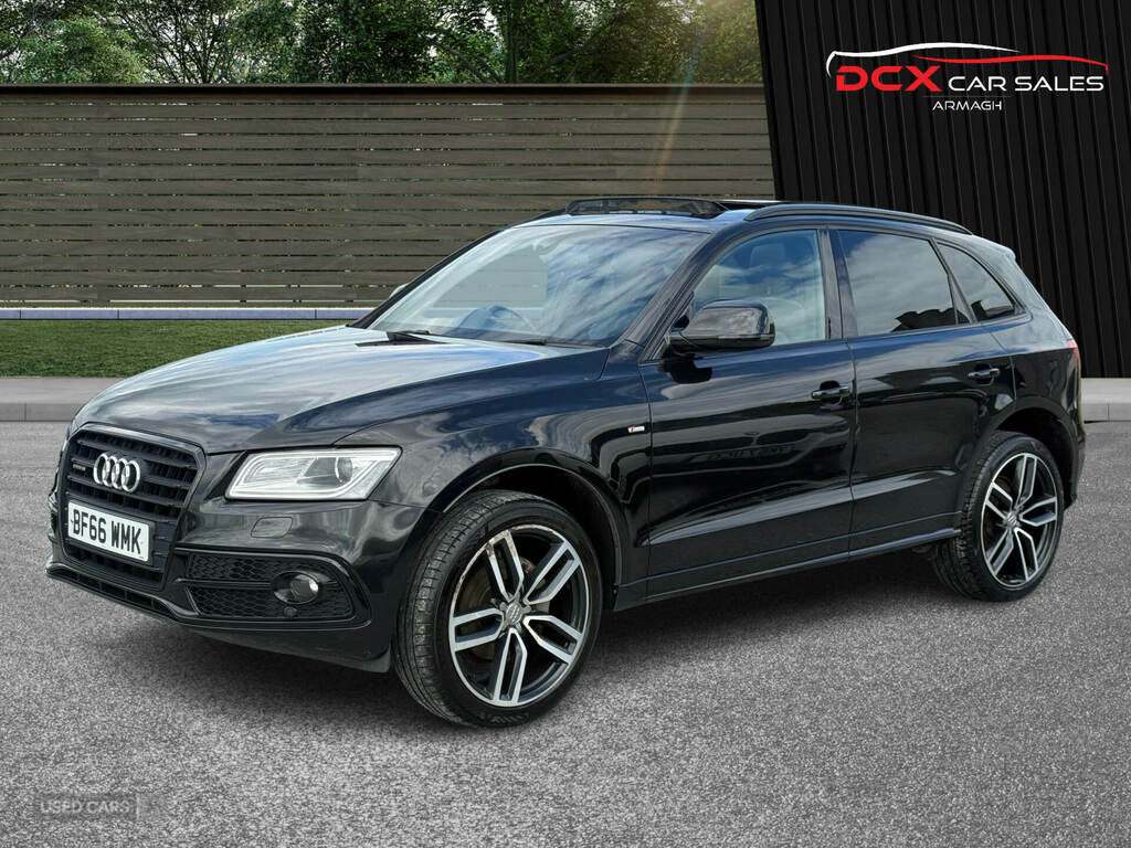 Audi Q5 2.0 Tdi 190 Quattro S Line Pls Spl Ed S Tron Black #3