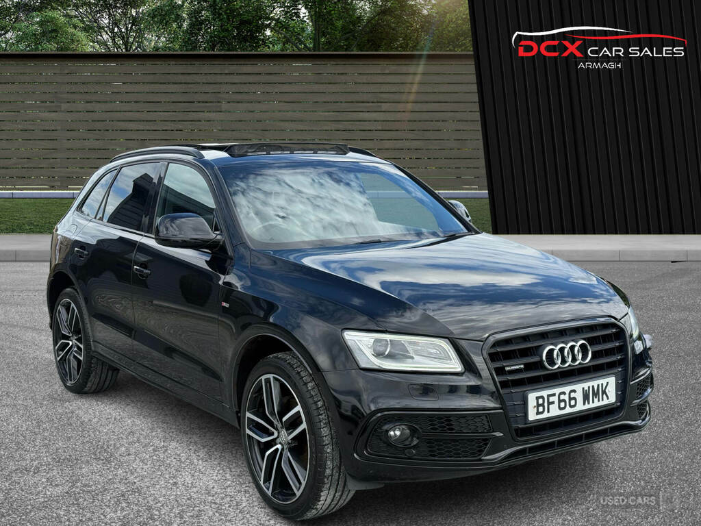 Audi Q5 2.0 Tdi 190 Quattro S Line Pls Spl Ed S Tron Black