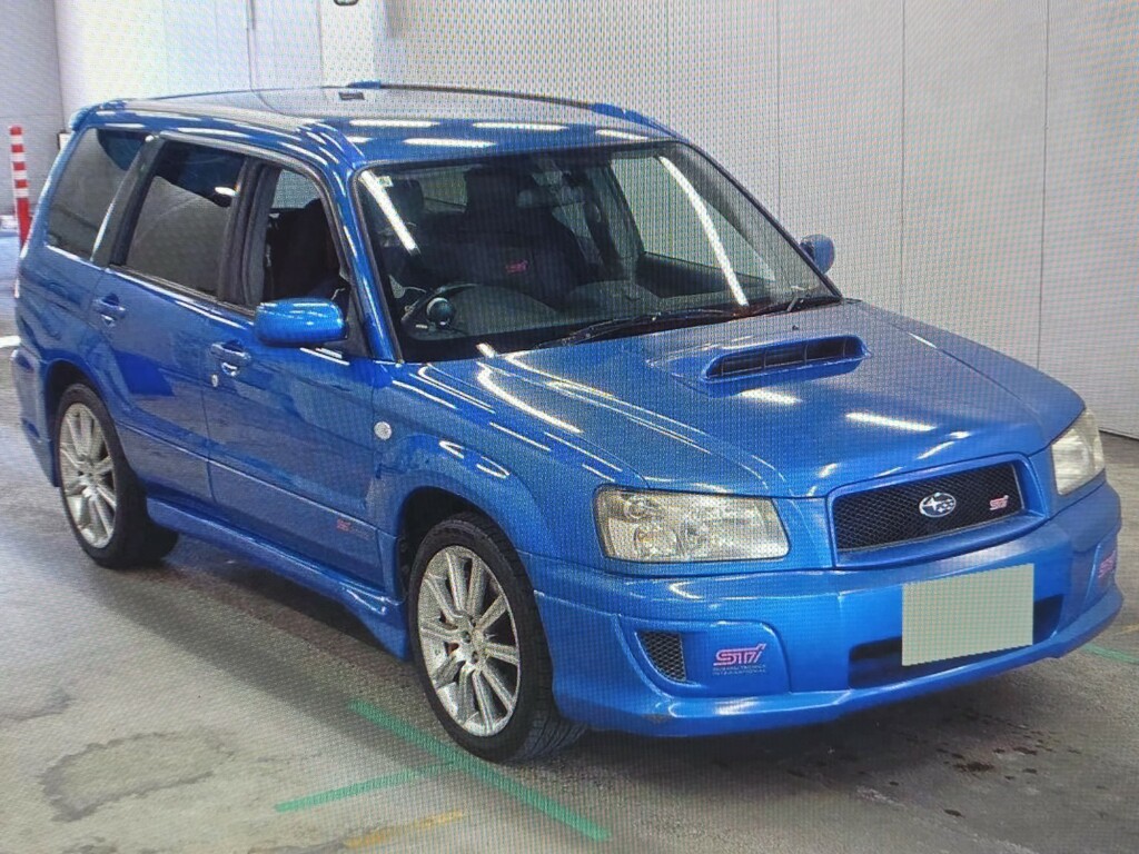 Subaru Forester 2.5 Sti Sg9 Jdm Fresh Import Blue