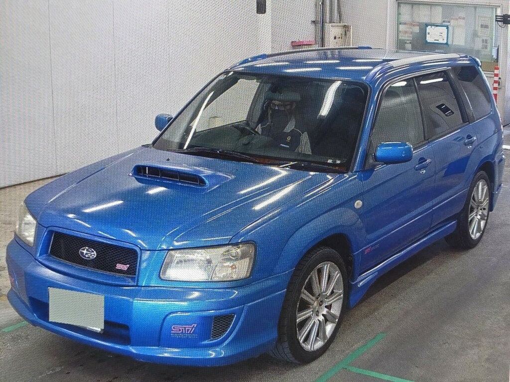 Subaru Forester 2.5 Sti Sg9 Jdm Fresh Import Blue #4