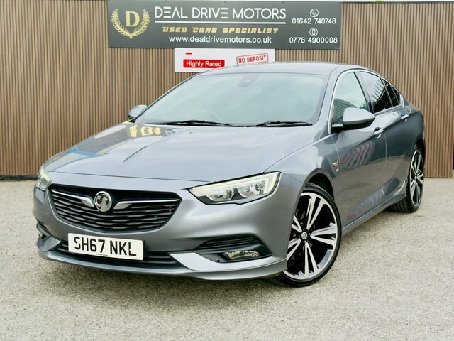 Vauxhall Insignia 2017 2.0 Turbo D Blueinjection Sri VX Line Nav Gra SH67NKL Grey #3