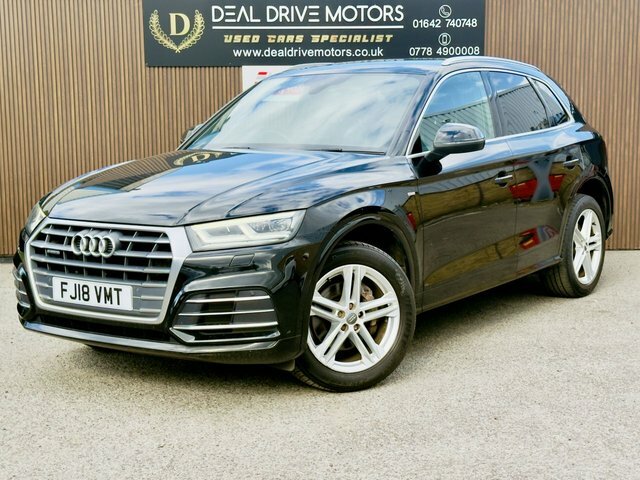 Audi Q5 2018 2.0 Tdi S Line Suv S Tronic Quattr Black #3