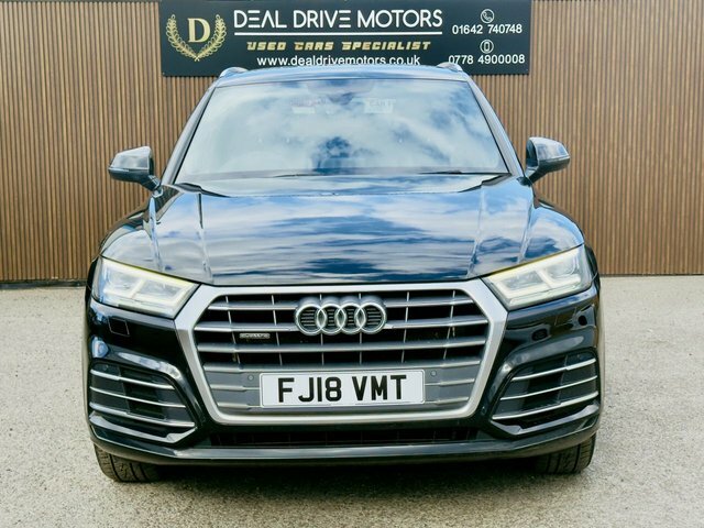 Audi Q5 2018 2.0 Tdi S Line Suv S Tronic Quattr Black #2