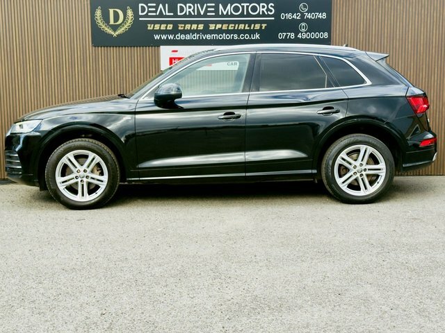 Audi Q5 2018 2.0 Tdi S Line Suv S Tronic Quattr Black #4