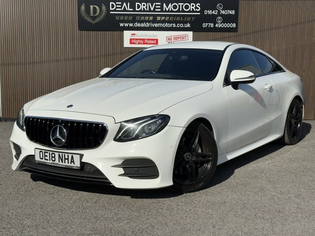 Mercedes-Benz E Class 2018 2.0 E220d Amg Line Coupe G-tronic White #3