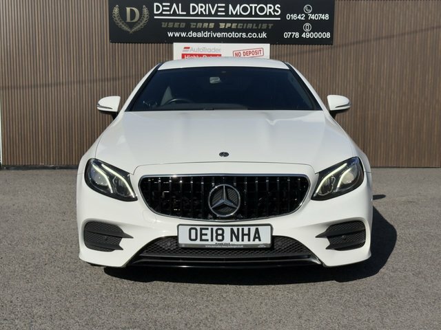 Mercedes-Benz E Class 2018 2.0 E220d Amg Line Coupe G-tronic White #2