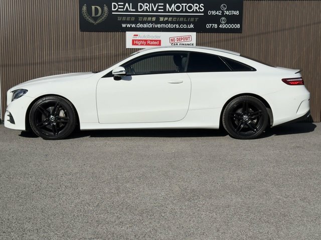 Mercedes-Benz E Class 2018 2.0 E220d Amg Line Coupe G-tronic White #4