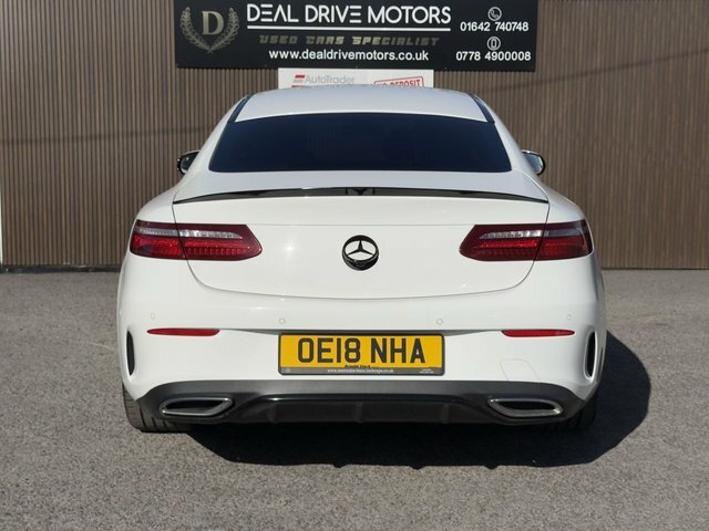 Mercedes-Benz E Class 2018 2.0 E220d Amg Line Coupe G-tronic White #6