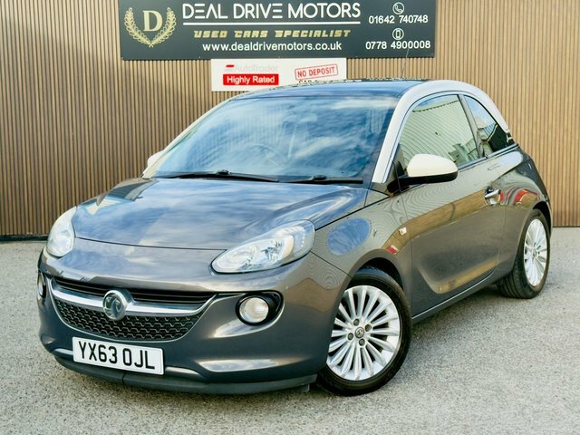 Vauxhall Adam 2013 1.2 16V Glam Hatchback Euro Grey #3