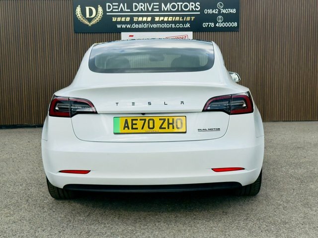 Tesla Model 3 2020 Dual Motor Long Range Saloon A White #6