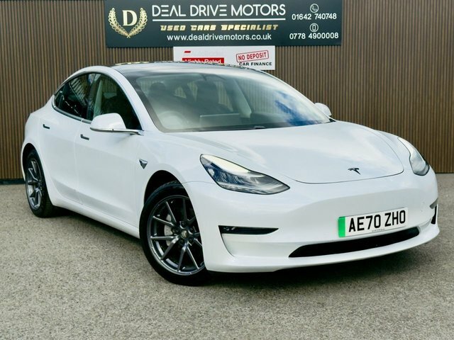 Tesla Model 3 2020 Dual Motor Long Range Saloon A White