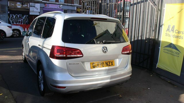 Volkswagen Sharan Tdi Se Nav Mpv Silver #4