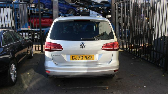 Volkswagen Sharan Tdi Se Nav Mpv Silver #3