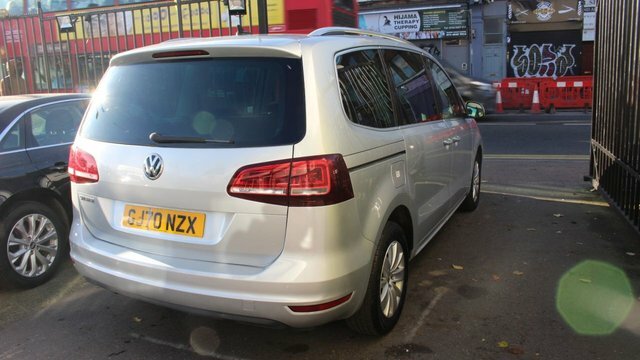 Volkswagen Sharan Tdi Se Nav Mpv Silver #2