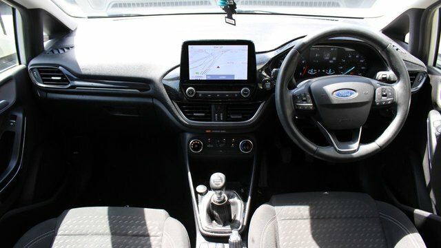 Ford Fiesta Ecoboost Titanium Hatchback White #2