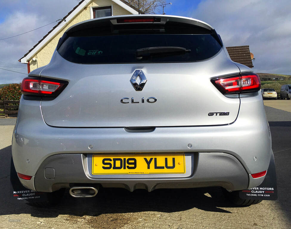 Renault Clio 1.5 Dci 90 Gt Line SD19YLU Silver #4