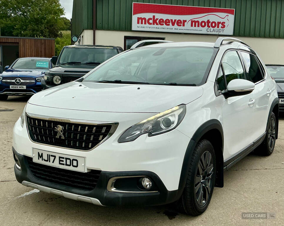Peugeot 2008 1.6 Bluehdi 100 Allure Start Stop White