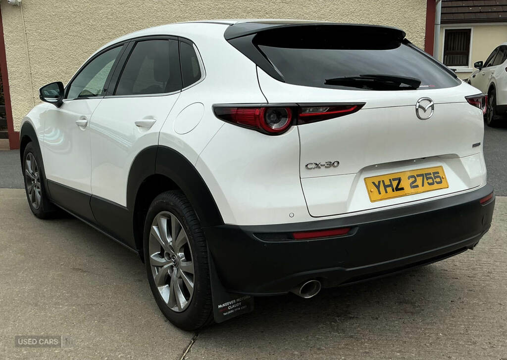 Mazda CX-30 2.0 E-skyactiv X Mhev Sport Lux White #4