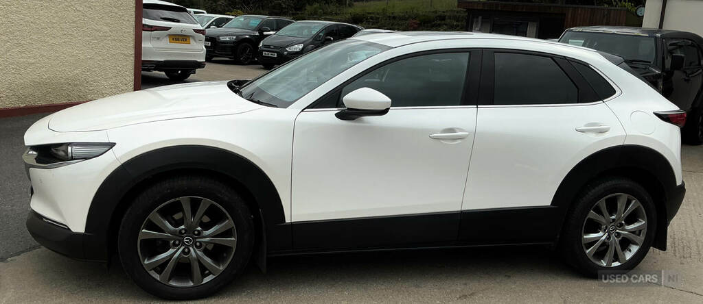 Mazda CX-30 2.0 E-skyactiv X Mhev Sport Lux White #3