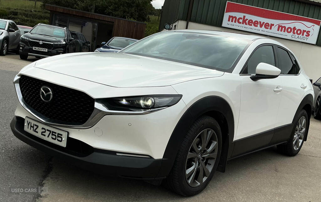 Mazda CX-30 2.0 E-skyactiv X Mhev Sport Lux White