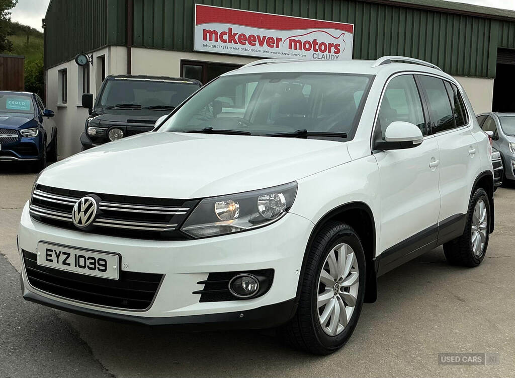 Volkswagen Tiguan 2.0 Tdi Bluemotion Tech Match White