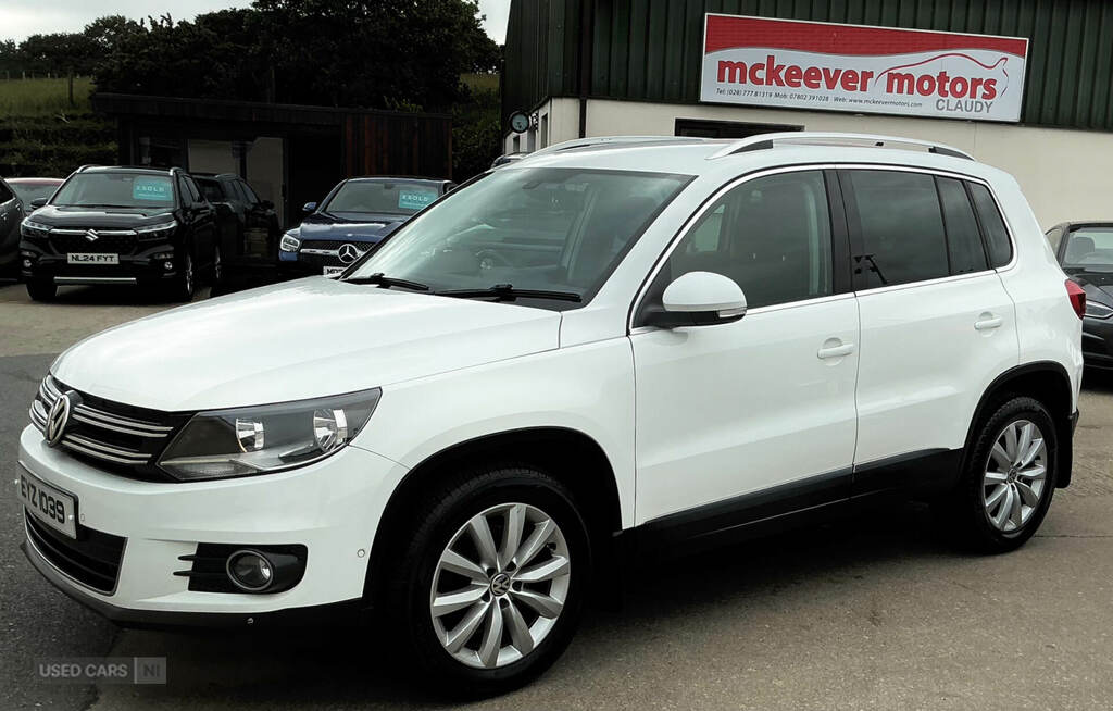 Volkswagen Tiguan 2.0 Tdi Bluemotion Tech Match White #2