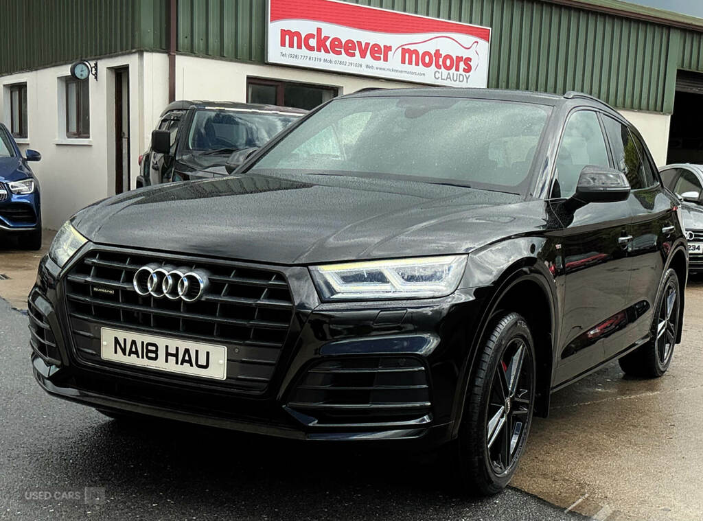 Audi Q5 2.0 Tdi Quattro S Line S Tronic Black