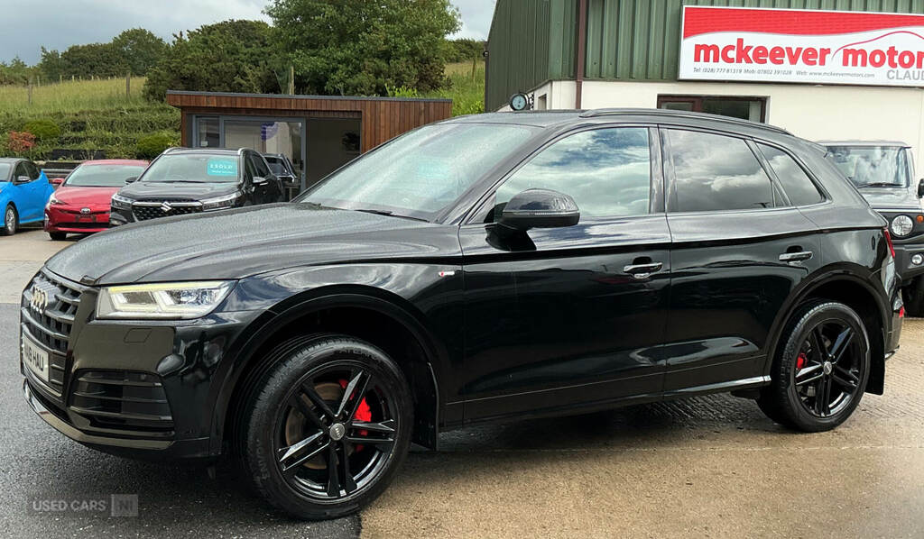 Audi Q5 2.0 Tdi Quattro S Line S Tronic Black #2