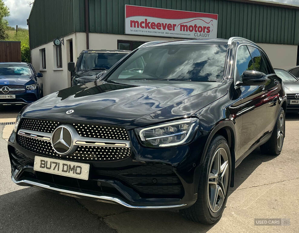 Mercedes-Benz GLC Class Glc 220D 4Matic Amg Line 9G-tronic Black