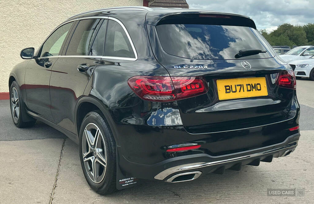 Mercedes-Benz GLC Class Glc 220D 4Matic Amg Line 9G-tronic Black #4
