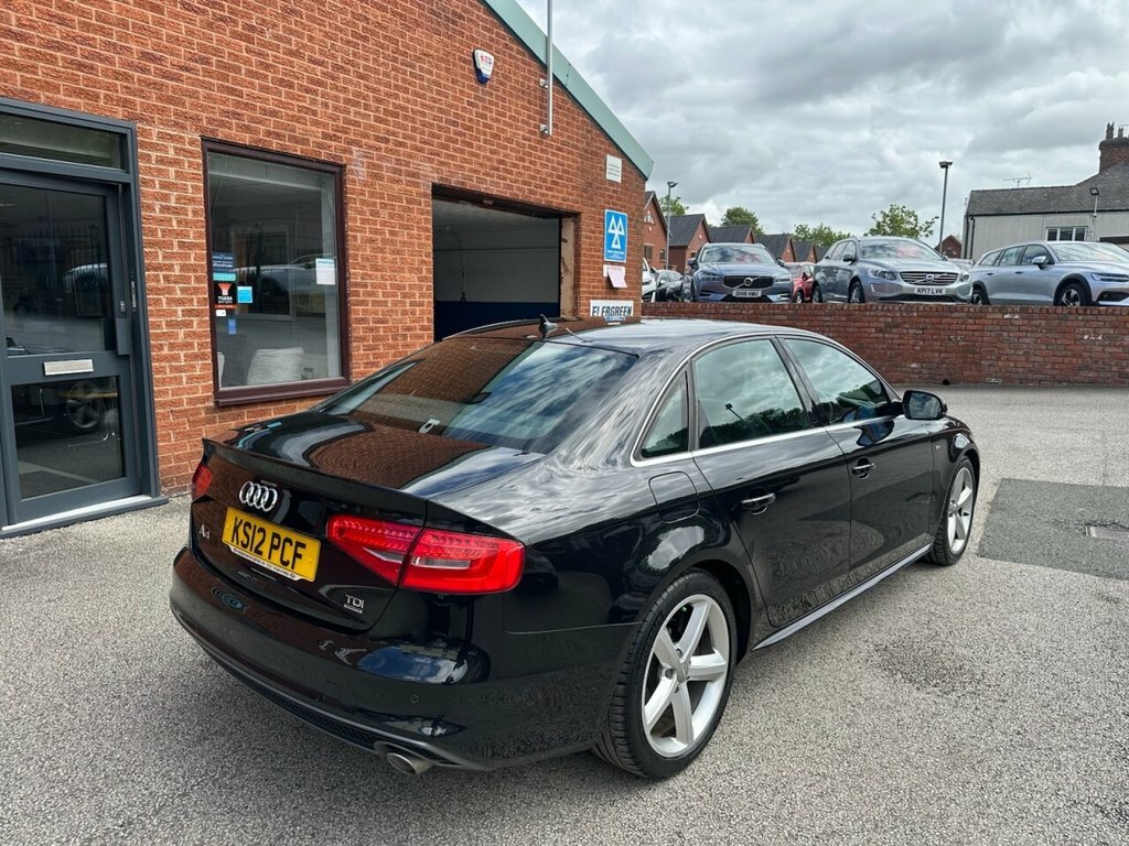 Audi A4 S Line Tdi Black #39